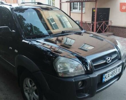Хендай Туксон 2007 у Лубнах на Automoto.ua Чорний Хендай Туксон, об'ємом двигуна 1.98 л та пробігом 213 тис. км за 8500 $, фото 4 на Automoto.ua