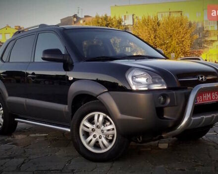 Черный Хендай Туксон, объемом двигателя 2 л и пробегом 230 тыс. км за 8600 $, фото 29 на Automoto.ua