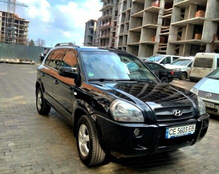 Чорний Хендай Туксон, об'ємом двигуна 2 л та пробігом 190 тис. км за 7500 $, фото 1 на Automoto.ua