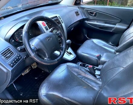 Черный Хендай Туксон, объемом двигателя 2.7 л и пробегом 145 тыс. км за 6950 $, фото 7 на Automoto.ua