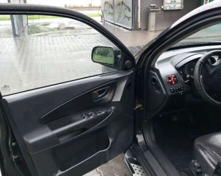 Черный Хендай Туксон, объемом двигателя 2 л и пробегом 190 тыс. км за 8500 $, фото 3 на Automoto.ua
