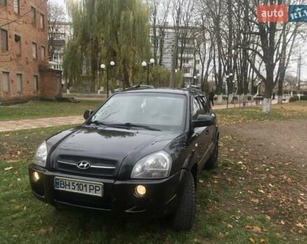 Черный Хендай Туксон, объемом двигателя 2 л и пробегом 210 тыс. км за 8999 $, фото 13 на Automoto.ua