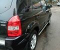 Черный Хендай Туксон, объемом двигателя 2 л и пробегом 200 тыс. км за 8300 $, фото 3 на Automoto.ua