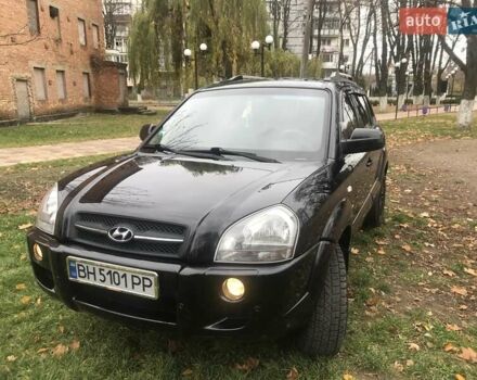 Черный Хендай Туксон, объемом двигателя 2 л и пробегом 210 тыс. км за 8999 $, фото 14 на Automoto.ua