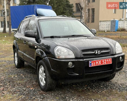 Чорний Хендай Туксон, об'ємом двигуна 2 л та пробігом 196 тис. км за 7250 $, фото 1 на Automoto.ua