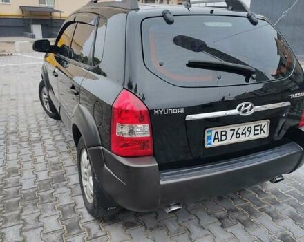 Черный Хендай Туксон, объемом двигателя 2.7 л и пробегом 280 тыс. км за 7200 $, фото 14 на Automoto.ua