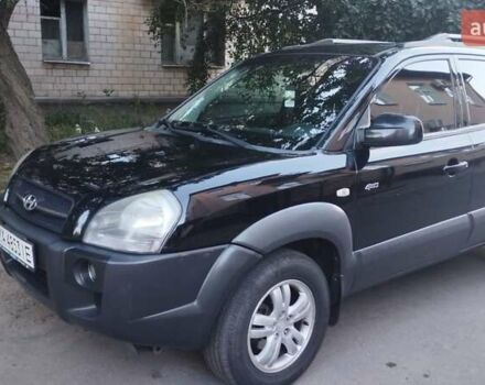 Хендай Туксон 2007 у Лубнах на Automoto.ua Чорний Хендай Туксон, об'ємом двигуна 1.98 л та пробігом 213 тис. км за 8500 $, фото 6 на Automoto.ua