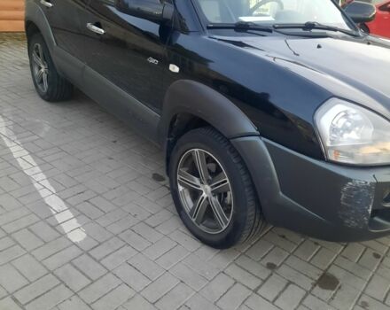 Черный Хендай Туксон, объемом двигателя 2 л и пробегом 1 тыс. км за 8500 $, фото 2 на Automoto.ua
