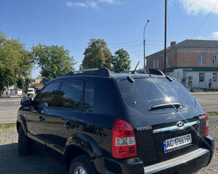 Хендай Туксон 2007 в Нововолынск на Automoto.ua Черный Хендай Туксон, объемом двигателя 2 л и пробегом 186 тыс. км за 7700 $, фото 3 на Automoto.ua