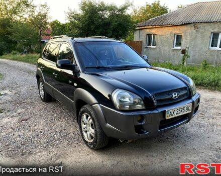 Черный Хендай Туксон, объемом двигателя 2.7 л и пробегом 145 тыс. км за 6950 $, фото 3 на Automoto.ua