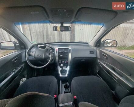 Черный Хендай Туксон, объемом двигателя 1.98 л и пробегом 200 тыс. км за 7100 $, фото 1 на Automoto.ua