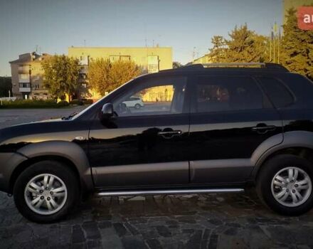 Черный Хендай Туксон, объемом двигателя 2 л и пробегом 230 тыс. км за 8600 $, фото 9 на Automoto.ua