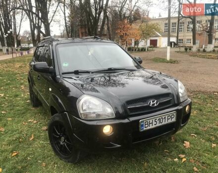Черный Хендай Туксон, объемом двигателя 2 л и пробегом 210 тыс. км за 8999 $, фото 19 на Automoto.ua