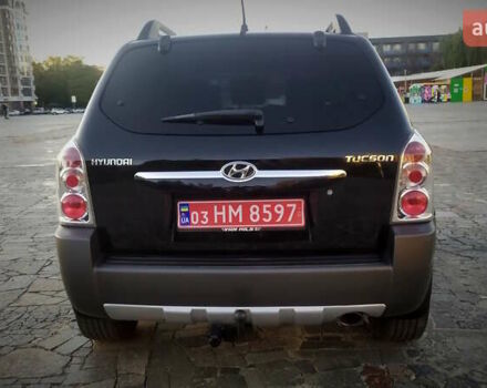 Черный Хендай Туксон, объемом двигателя 2 л и пробегом 230 тыс. км за 8600 $, фото 17 на Automoto.ua