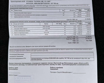 Хендай Туксон 2007 в Ужгороде на Automoto.ua Черный Хендай Туксон, объемом двигателя 1.98 л и пробегом 157 тыс. км за 7300 $, фото 26 на Automoto.ua