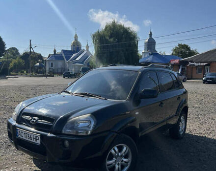 Хендай Туксон 2007 в Нововолынск на Automoto.ua Черный Хендай Туксон, объемом двигателя 2 л и пробегом 186 тыс. км за 7700 $, фото 1 на Automoto.ua