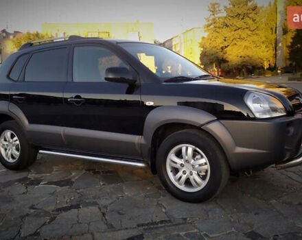 Черный Хендай Туксон, объемом двигателя 2 л и пробегом 230 тыс. км за 8600 $, фото 33 на Automoto.ua