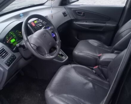 Черный Хендай Туксон, объемом двигателя 2 л и пробегом 280 тыс. км за 3500 $, фото 7 на Automoto.ua