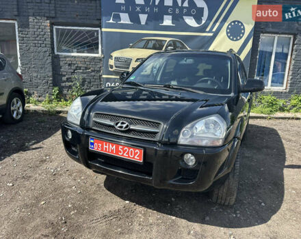 Черный Хендай Туксон, объемом двигателя 2 л и пробегом 198 тыс. км за 8600 $, фото 23 на Automoto.ua