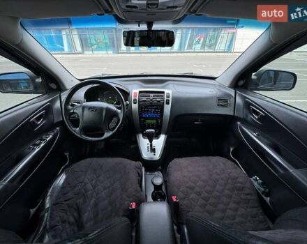 Черный Хендай Туксон, объемом двигателя 1.98 л и пробегом 202 тыс. км за 8350 $, фото 11 на Automoto.ua