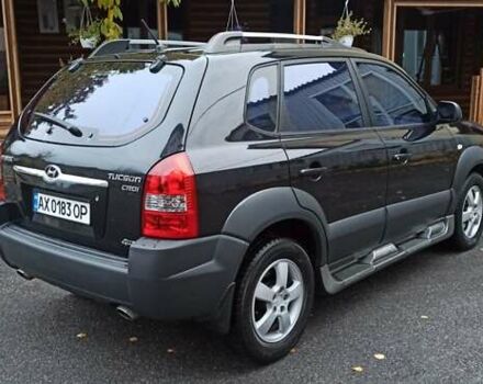 Хендай Туксон 2008 у Харкові на Automoto.ua Чорний Хендай Туксон, об'ємом двигуна 1.99 л та пробігом 188 тис. км за 8800 $, фото 12 на Automoto.ua