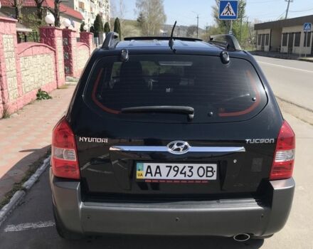 Черный Хендай Туксон, объемом двигателя 2 л и пробегом 150 тыс. км за 8100 $, фото 1 на Automoto.ua