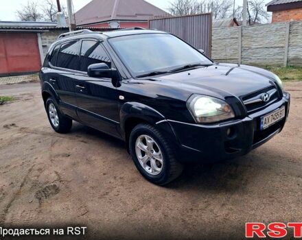 Чорний Хендай Туксон, об'ємом двигуна 2 л та пробігом 208 тис. км за 7500 $, фото 9 на Automoto.ua