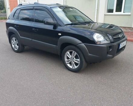 Черный Хендай Туксон, объемом двигателя 2 л и пробегом 168 тыс. км за 9000 $, фото 5 на Automoto.ua