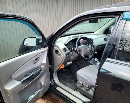 Черный Хендай Туксон, объемом двигателя 2 л и пробегом 223 тыс. км за 7500 $, фото 8 на Automoto.ua