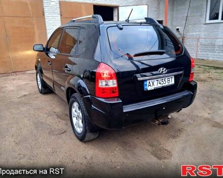 Чорний Хендай Туксон, об'ємом двигуна 2 л та пробігом 208 тис. км за 7500 $, фото 10 на Automoto.ua