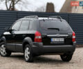 Черный Хендай Туксон, объемом двигателя 2 л и пробегом 252 тыс. км за 7200 $, фото 5 на Automoto.ua