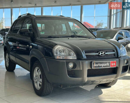 Черный Хендай Туксон, объемом двигателя 2.7 л и пробегом 158 тыс. км за 7940 $, фото 1 на Automoto.ua