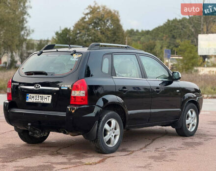 Черный Хендай Туксон, объемом двигателя 2 л и пробегом 361 тыс. км за 6499 $, фото 5 на Automoto.ua