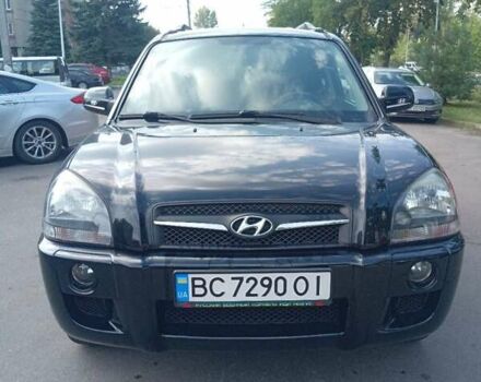 Черный Хендай Туксон, объемом двигателя 1.98 л и пробегом 195 тыс. км за 6981 $, фото 4 на Automoto.ua