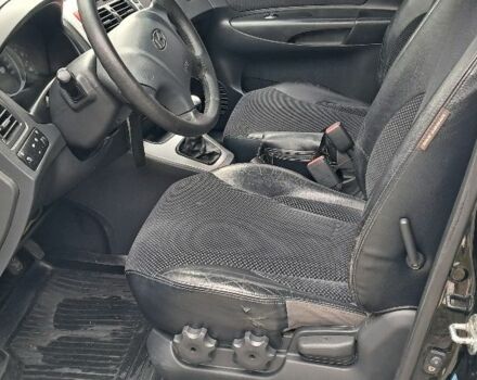 Черный Хендай Туксон, объемом двигателя 2 л и пробегом 270 тыс. км за 8300 $, фото 15 на Automoto.ua