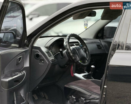 Черный Хендай Туксон, объемом двигателя 2 л и пробегом 252 тыс. км за 7200 $, фото 15 на Automoto.ua