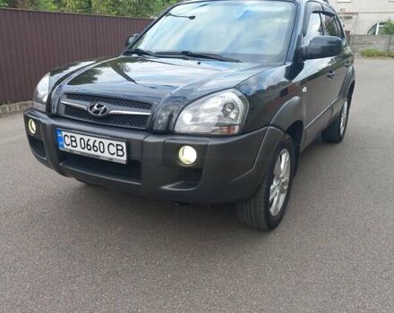 Черный Хендай Туксон, объемом двигателя 2 л и пробегом 168 тыс. км за 9000 $, фото 13 на Automoto.ua