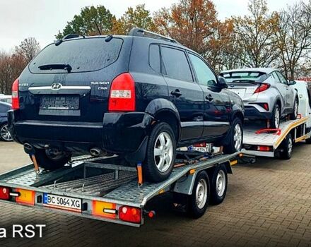 Чорний Хендай Туксон, об'ємом двигуна 2 л та пробігом 226 тис. км за 4720 $, фото 2 на Automoto.ua