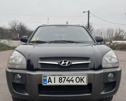 Чорний Хендай Туксон, об'ємом двигуна 2 л та пробігом 120 тис. км за 9000 $, фото 8 на Automoto.ua