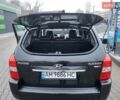 Черный Хендай Туксон, объемом двигателя 2 л и пробегом 194 тыс. км за 9100 $, фото 2 на Automoto.ua