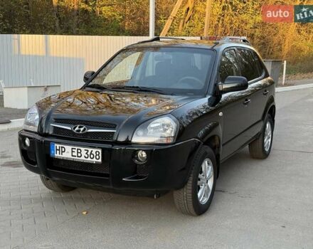Черный Хендай Туксон, объемом двигателя 2 л и пробегом 148 тыс. км за 8700 $, фото 10 на Automoto.ua