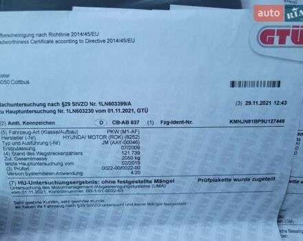 Черный Хендай Туксон, объемом двигателя 2 л и пробегом 135 тыс. км за 9750 $, фото 50 на Automoto.ua
