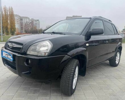Черный Хендай Туксон, объемом двигателя 2 л и пробегом 168 тыс. км за 7500 $, фото 1 на Automoto.ua