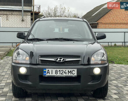 Чорний Хендай Туксон, об'ємом двигуна 2 л та пробігом 200 тис. км за 8450 $, фото 14 на Automoto.ua