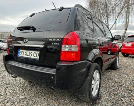 Черный Хендай Туксон, объемом двигателя 2 л и пробегом 166 тыс. км за 7500 $, фото 2 на Automoto.ua