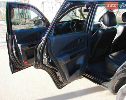 Черный Хендай Туксон, объемом двигателя 2 л и пробегом 162 тыс. км за 8200 $, фото 23 на Automoto.ua