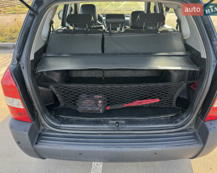 Черный Хендай Туксон, объемом двигателя 1.98 л и пробегом 218 тыс. км за 9350 $, фото 13 на Automoto.ua