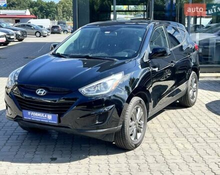 Чорний Хендай Туксон, об'ємом двигуна 2 л та пробігом 164 тис. км за 11490 $, фото 7 на Automoto.ua