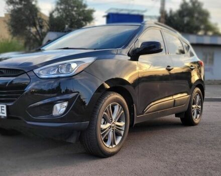 Черный Хендай Туксон, объемом двигателя 2.4 л и пробегом 130 тыс. км за 12400 $, фото 7 на Automoto.ua