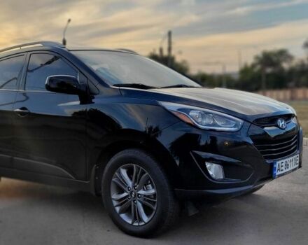 Черный Хендай Туксон, объемом двигателя 2.4 л и пробегом 130 тыс. км за 12400 $, фото 3 на Automoto.ua